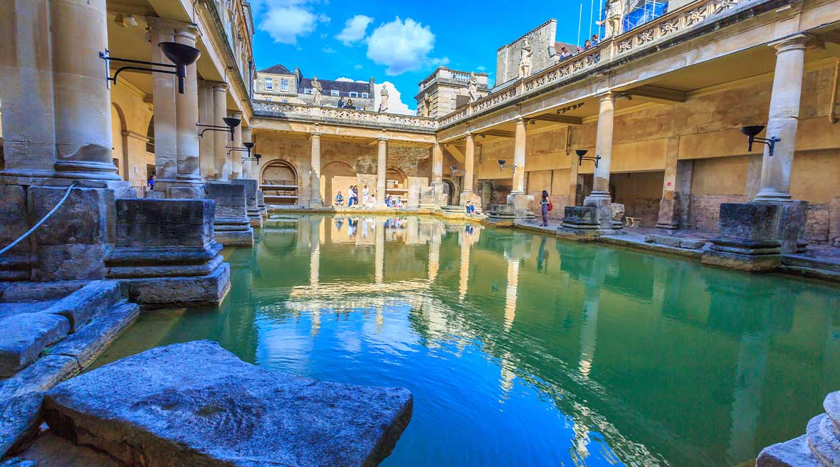 Les Thermes romains de Bath